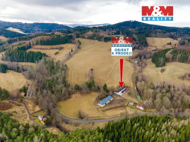 Prodej zemědělského objektu, Jimramov, U Fryšávky, 700 m2