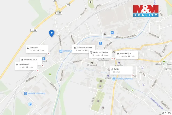 Pronájem bytu 3+kk, Vamberk, Janáčkova, 80 m2