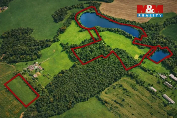 Prodej pozemku pro bydlení, Křečovice - Vlkonice, 68525 m2