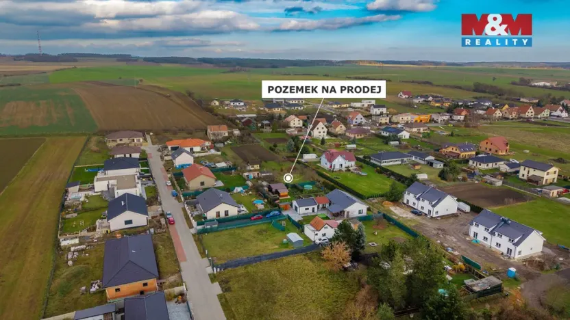 Prodej zahrady, Mělník, 652 m2