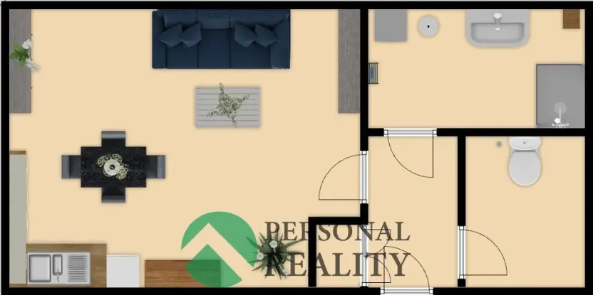 Pronájem bytu 1+kk, Nový Bydžov, U Památníku, 46 m2