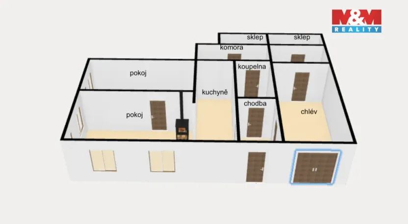 Prodej chalupy, Liberk - Uhřínov, 40 m2