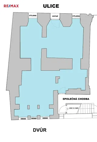 Pronájem obchodního prostoru, Chrudim, Resselovo náměstí, 72 m2