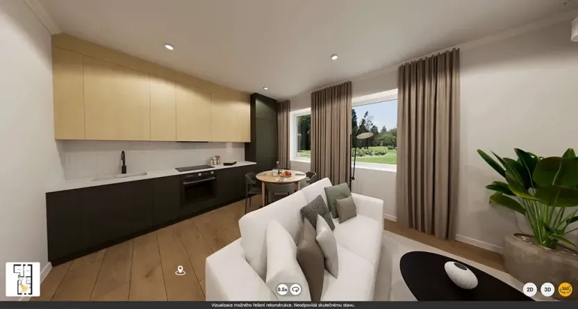 Prodej bytu 3+kk, Svoboda nad Úpou, Nový svět, 55 m2