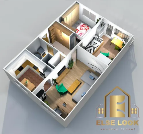 Prodej bytu 3+1, Meziměstí, 5. května, 73 m2