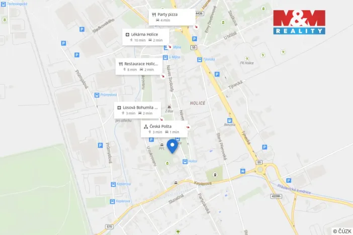 Pronájem bytu 3+1, Olomouc - Holice, Náves Svobody, 67 m2