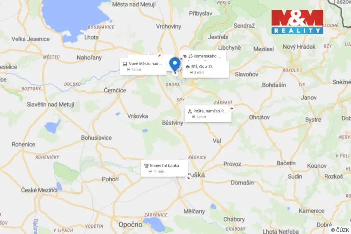 Prodej rodinného domu, Nové Město nad Metují, Českých legií, 140 m2