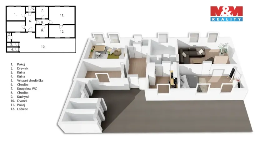 Prodej rodinného domu, Nové Město nad Metují, Českých legií, 140 m2