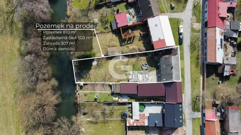 Prodej pozemku pro bydlení, Věrovany - Nenakonice, 810 m2