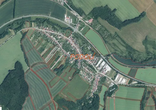 Prodej pozemku, Podolí, 10906 m2