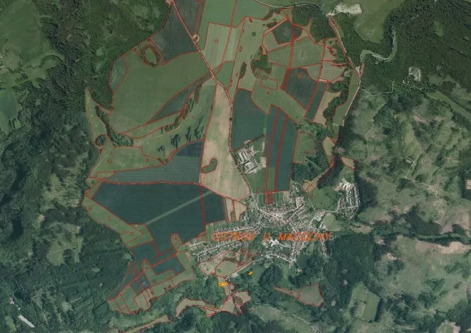 Prodej pole, Ostrov u Macochy, 1517 m2