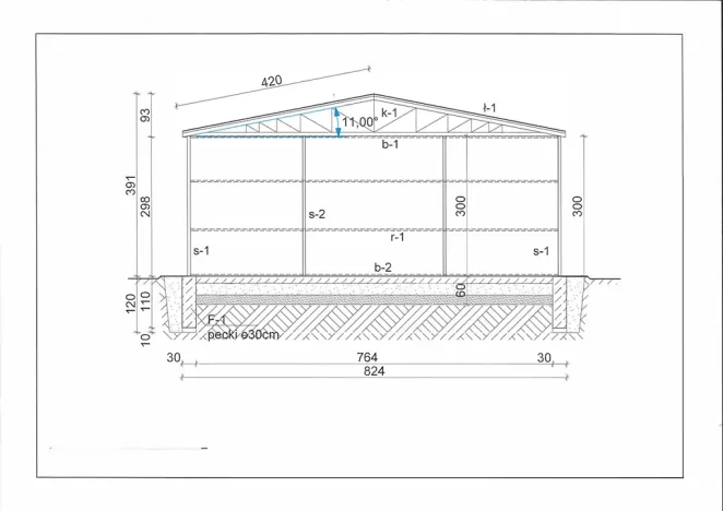 Pronájem skladu, Mělník, 96 m2