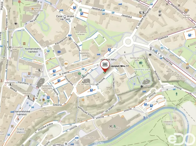 Prodej bytu 3+1, Mladá Boleslav, náměstí Míru, 72 m2