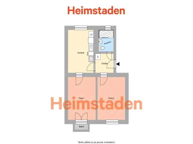 Pronájem bytu 2+1, Havířov - Šumbark, Dukelská, 47 m2
