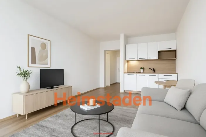 Pronájem bytu 1+kk, Orlová - Lutyně, Okružní, 28 m2
