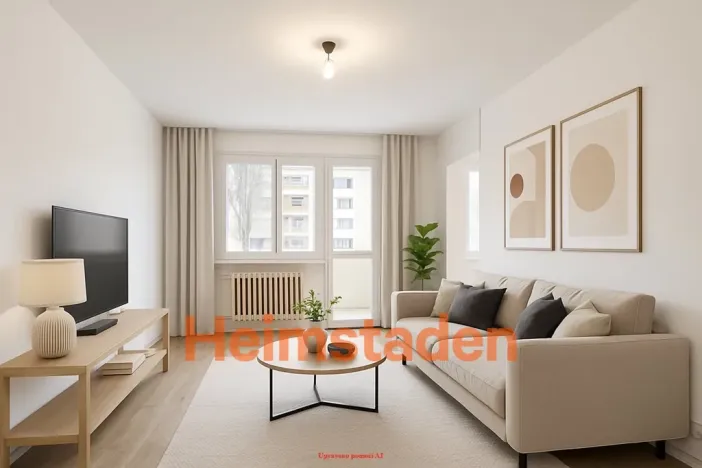 Pronájem bytu 1+kk, Karviná - Nové Město, Kořenského, 36 m2