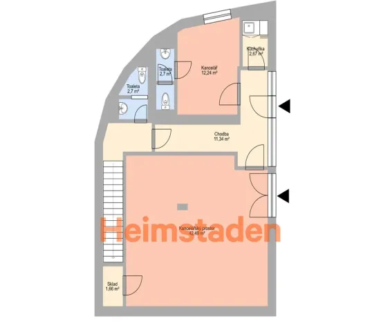 Pronájem obchodního prostoru, Plzeň - Jižní Předměstí, Technická, 159 m2