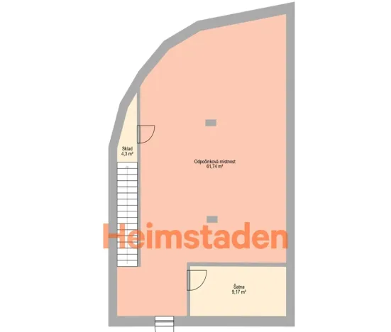 Pronájem kanceláře, Plzeň - Jižní Předměstí, Technická, 159 m2