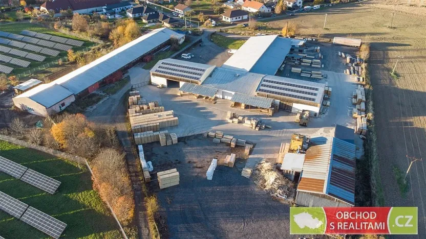 Pronájem skladu, Morašice, 200 m2