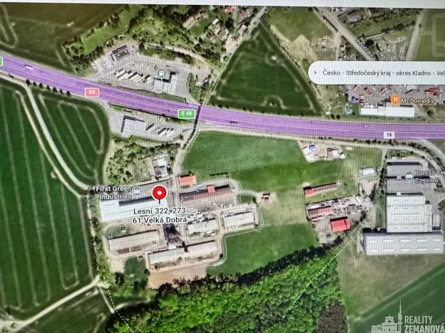 Pronájem skladu, Velká Dobrá, Lesní, 468 m2