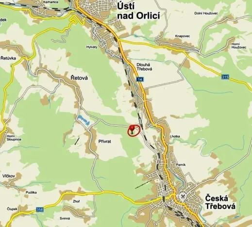 Pronájem pole, Dlouhá Třebová, 23172 m2