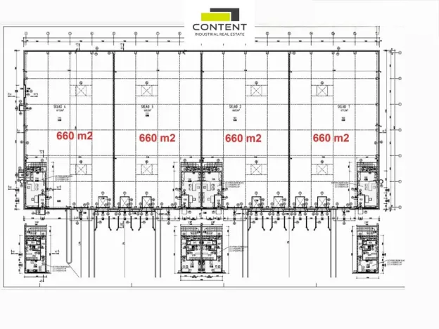 Pronájem skladu, Jičín - Valdické Předměstí, 660 m2