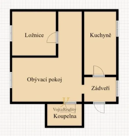 Prodej bytu 2+1, Mohelnice, Zámečnická, 44 m2