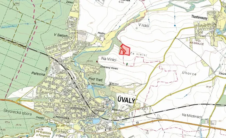 Prodej pole, Úvaly, 14976 m2