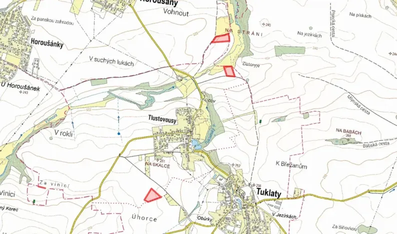 Prodej pole, Tuklaty, 19786 m2