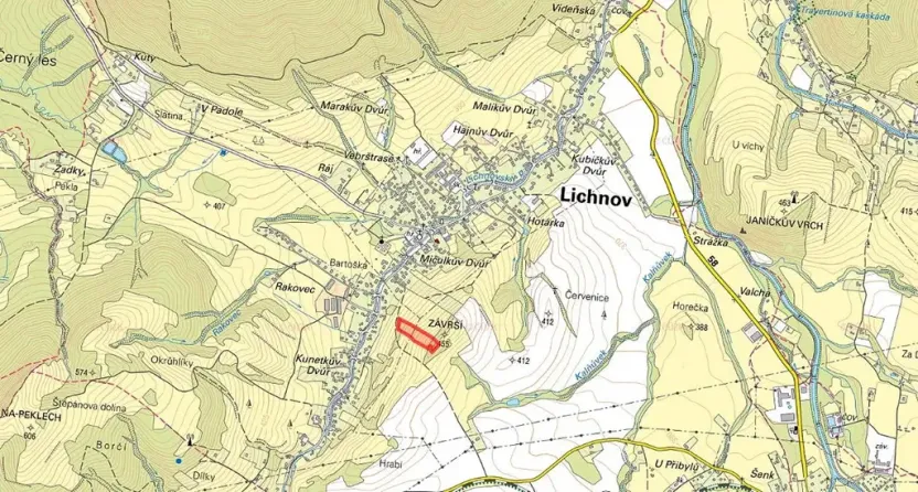 Prodej louky, Lichnov, 14203 m2