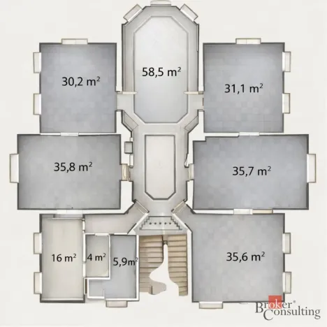 Pronájem kanceláře, Opava - Předměstí, Janská, 280 m2
