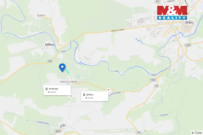 Prodej pole, Kladruby - Vrbice u Stříbra, 15633 m2