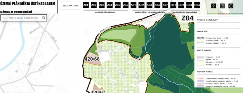 Prodej pozemku pro bydlení, Ústí nad Labem, Hospodářská, 5240 m2