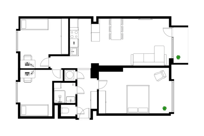 Prodej bytu 4+kk, Praha - Žižkov, Pod lipami, 75 m2
