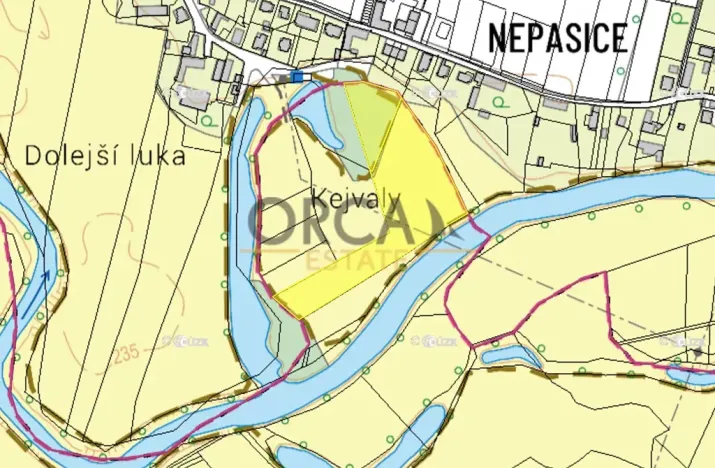 Prodej louky, Běleč nad Orlicí, 15624 m2