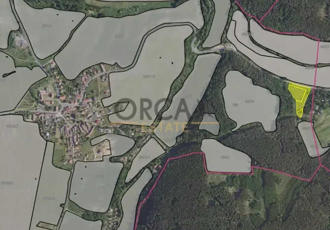 Prodej louky, Drahoňův Újezd, 8816 m2