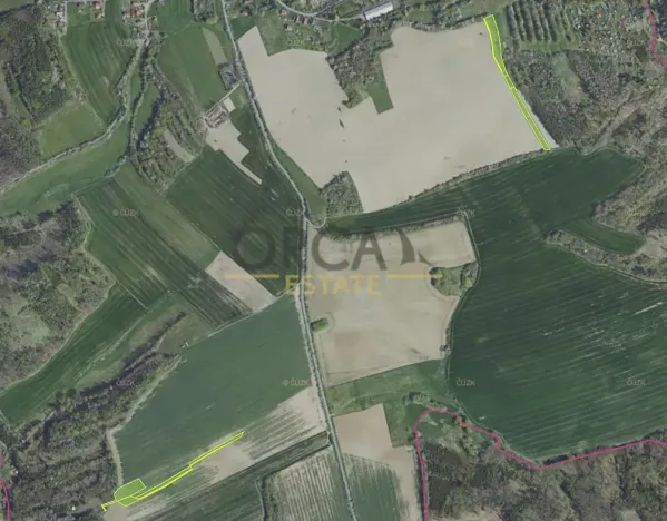 Prodej pole, Ondřejov, 13548 m2