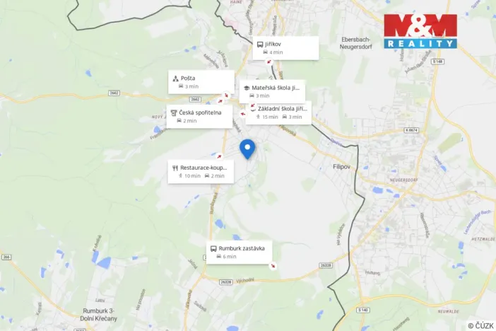 Prodej rodinného domu, Jiříkov, Teplická, 40 m2