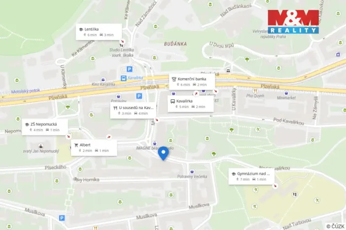 Prodej bytu 2+kk, Praha - Košíře, Musílkova, 56 m2