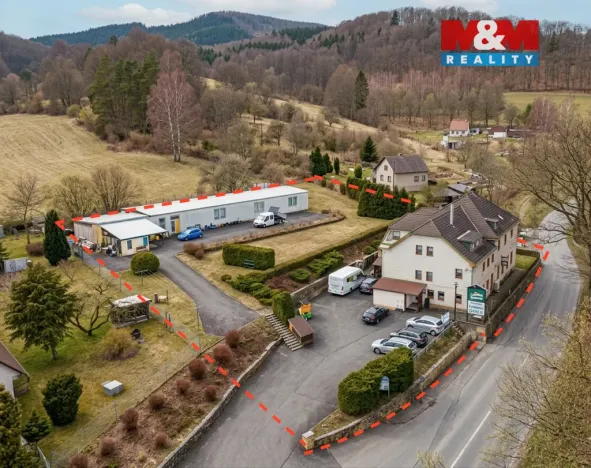 Prodej ubytování, Teplice nad Metují - Dolní Teplice, Aloise Jiráska, 645 m2