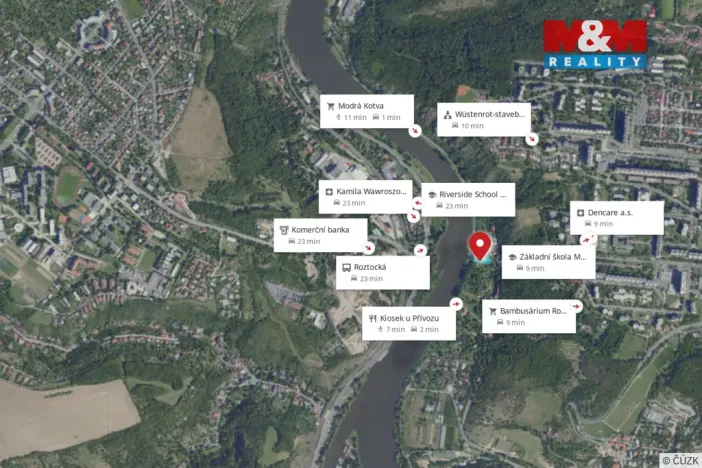 Prodej komerčního pozemku, Praha - Troja, 1770 m2