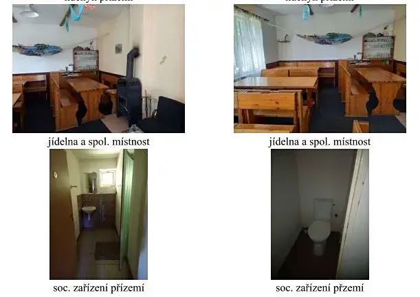 Dražba chalupy, Jindřichov, 550 m2