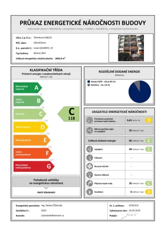 Prodej bytu 3+1, Brno - Lesná, Šrámkova, 72 m2