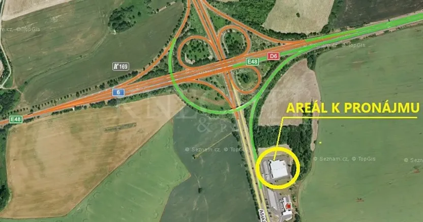 Pronájem skladu, Cheb, Ašská, 2435 m2