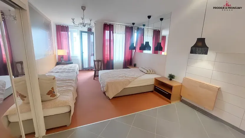 Pronájem bytu 1+kk, Praha - Střížkov, Makedonská, 35 m2