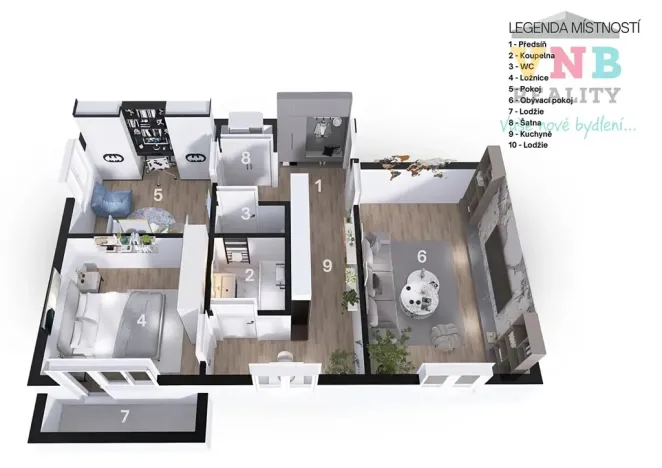 Prodej bytu 3+1, Prostějov, Dolní, 72 m2