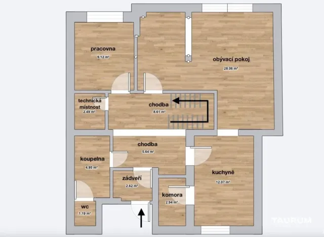 Prodej rodinného domu, Plzeň - Lobzy, Na Vyhlídce, 153 m2