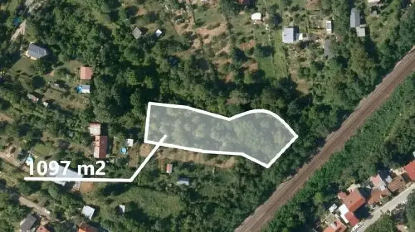 Prodej zahrady, Brno, 1097 m2