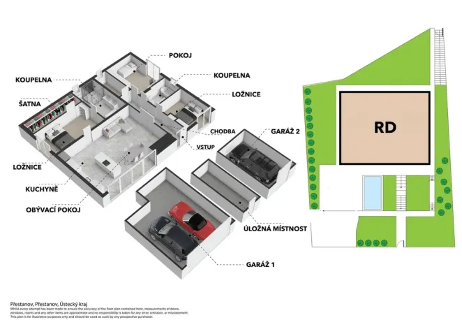 Prodej rodinného domu, Přestanov, 196 m2