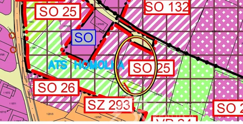 Prodej pozemku, Vimperk - Vimperk III, Malá Homolka, 1287 m2